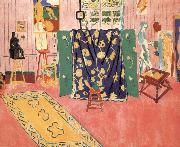 Henri Matisse Pink studio painting